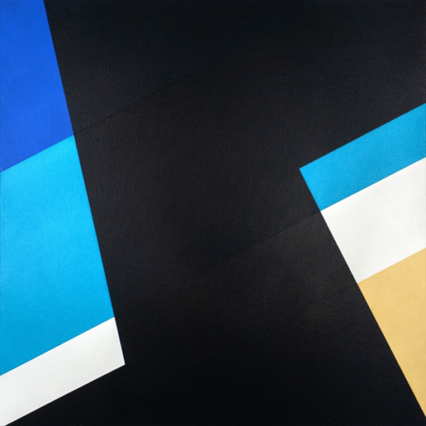 Serie Nero non e´ / Litus, 01/02/03/04 acrylic on canvas 90x90cm, 2020
