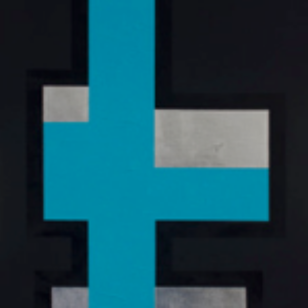 Perfect Illusion, acryl and silver on canvas, 200x70cm, 2014