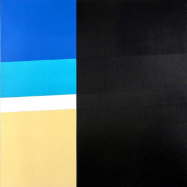 Serie Nero non e´ / Litus, 01/02/03/04 acrylic on canvas 90x90cm, 2020